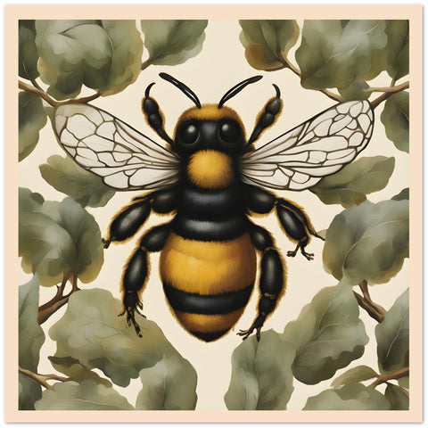 TreeBee- Woodland-note-let blank no message eco-friendly biodegradable greeting cards