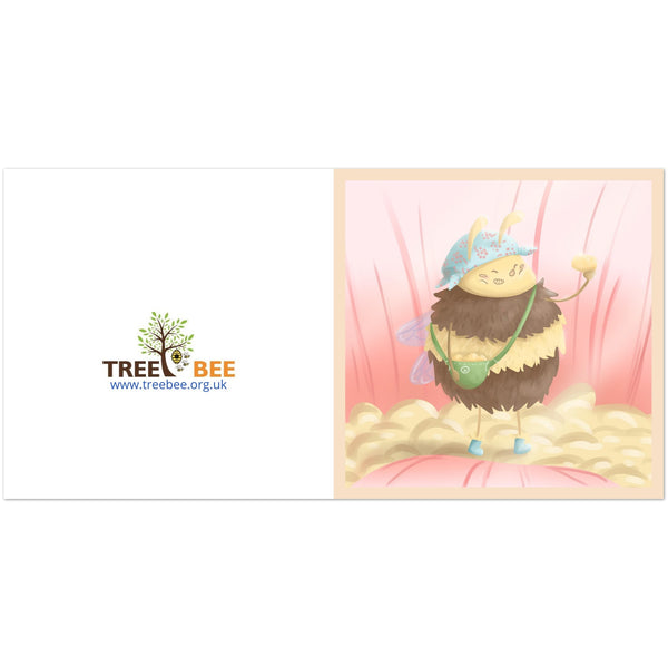 TreeBee-Gail Bee-note-let blank no message blank no message eco-friendly biodegradable greeting cards