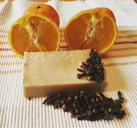 TreeBee Cloves and Orange Spiced Natural Handmade Soap
