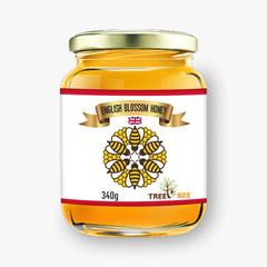 TreeBee 340g English Honey - 100% Pure Blossom Honey