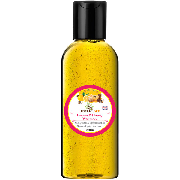 TreeBee 250ml Natural Honey Shampoo and Conditioner Set