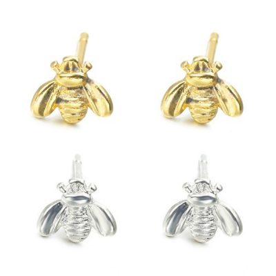 bee stud earrings