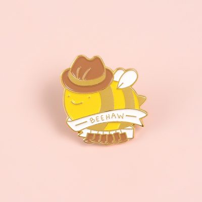 Bee Haw! Pin Badge